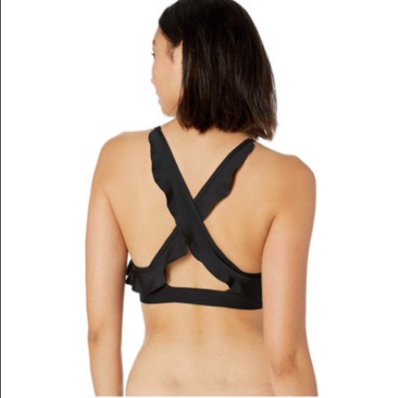 Nike Indy Feature Femme Ruffle Sports Bra - Picture 2 of 10